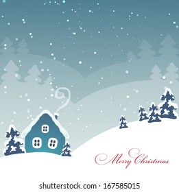 Christmas landscape