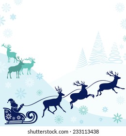 Christmas landscape
