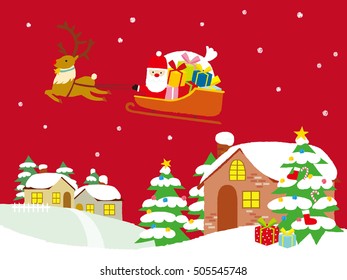 Christmas landscape