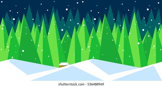 Christmas landscape