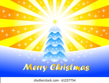 Christmas landscape