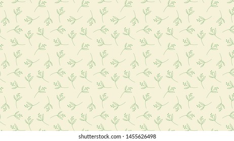 Christmas leaf pattern wallpaper. free space for text. copy space.