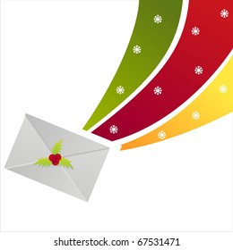 christmas letter background