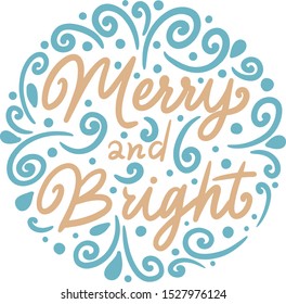 Christmas lettering. Christmas phrases. Holiday season