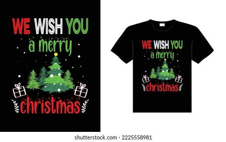 Christmas lettering typography apparel Vintages Christmas T-shirt design Christmas merchandise designs, hand-drawn lettering for apparel fashion. Christian religion quotes saying for print.
