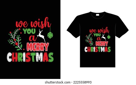 Christmas lettering typography apparel Vintages Christmas T-shirt design Christmas merchandise designs, hand-drawn lettering for apparel fashion. Christian religion quotes saying for print.