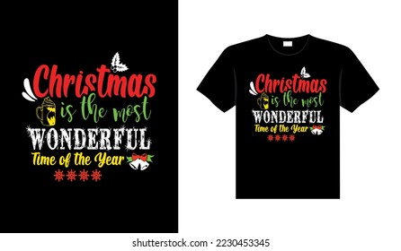 Christmas lettering typography apparel Vintages Christmas T-shirt design Christmas merchandise designs, hand-drawn lettering for apparel fashion. Christian religion quotes saying for print