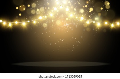 christmas, light, abstract, art, background, banner, border, bright, bulb, card, celebration, color, colorful, decor, decoration, decorative, design, element, event, festive, garland, glow, glowing, g