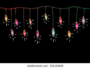 Christmas light bulbs