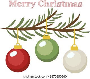 Christmas light bulbs. Decoration vector