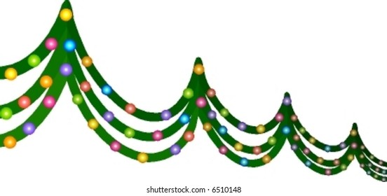 Christmas Light Chain Decoration