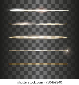 Christmas Light Effect on a transparent background. vector illustration
