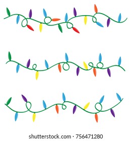 Christmas light ornament for christmas tree