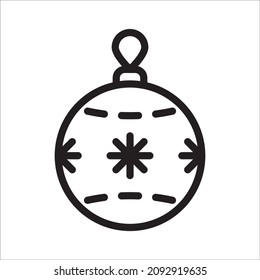 Luz de Navidad. diseño de iconos simple, mejor utilizado para banner, flayer o aplicación web. Curso editable con formato de archivo EPS 10