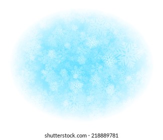 Christmas light with snowflakes. Vector background Eps 10.