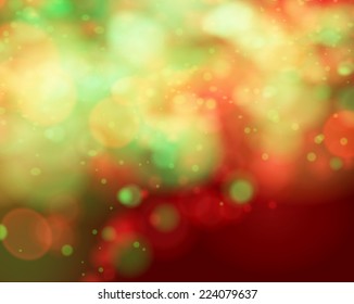 Christmas light vector background. Card or invitation.