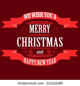 Christmas light vector background. Card or invitation.