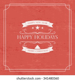 Christmas light vector background. Card or invitation,Christmas paper with and black vignette border frame with vintage grunge background texture paper layout design of light graphic art