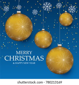 Christmas light vector background. Card or invitation
