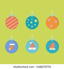 Christmas Light Vector Design Set
