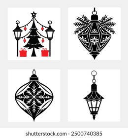 Navidades de Ilustración vectorial de luz