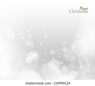 Christmas lights background.