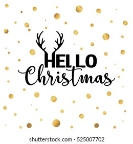 Christmas lights background.