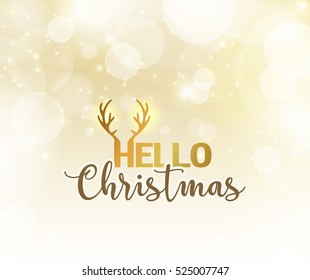 Christmas lights background.