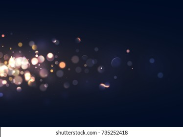 Christmas lights. Background of bright glow bokeh,