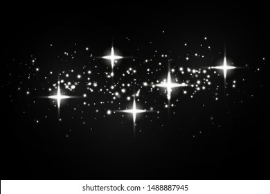 
Christmas lights. Beautiful bright lights for the New Year and Christmas. bright lights on the banners.
beautiful white light with stars.