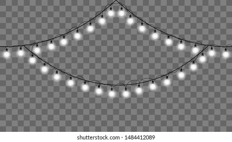 Christmas lights for the New Year and Christmas. beautiful banner for joyfulness. bright flash. beautiful christmas light. burning lights