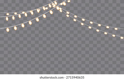 Navidades luces sobre un fondo. Navidades de Vector ligero . Diseño para invitaciones publicitarias, Anuncios de Web, fondo de postales.   Navidades, fiesta y decoración de año nuevo. 