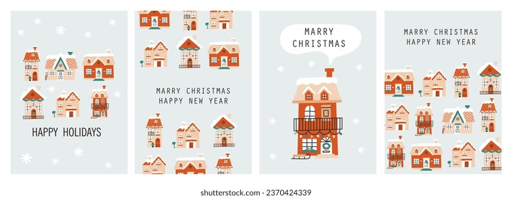 Christmas lights seamless pattern. Garland for holiday celebration with light bulbs. Vector illustrations