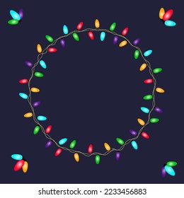 Christmas lights set and Wedding lights