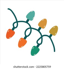 Christmas Lights Vector file 10.eps