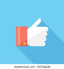 Christmas like icon . Flat design style modern vector illustration. Isolated on stylish color background. Flat long shadow icon. Elements in flat design.