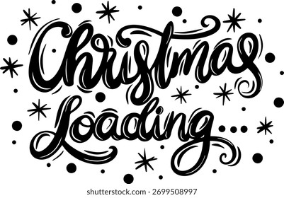 weihnachten laden schwarz vektor grafik design cut datei