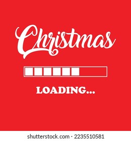 Christmas loading flyer poster social media post design