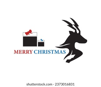 símbolos de diseño de elementos del logotipo de Navidad
