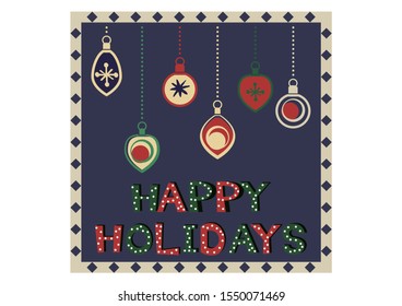 Christmas logo design.
Year-end design material.
Happy holidays.