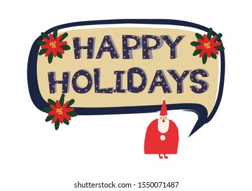Christmas logo design.
Year-end design material.
Happy holidays.
