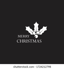 Christmas logo template vector icon design