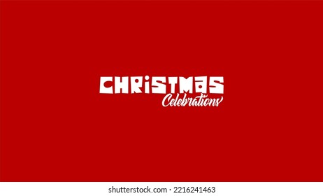 Christmas Logo text - Vector Artwork