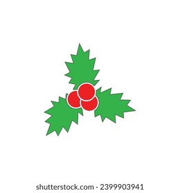 Christmas logo vector symbol template and design