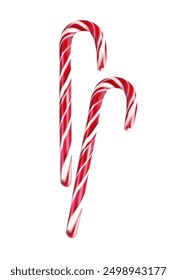 Christmas lollipops candy. Vector illustration