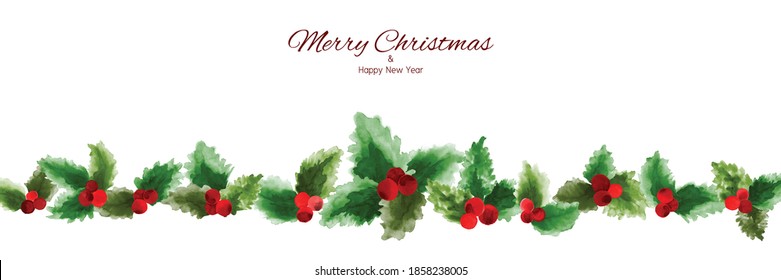 5,748 Watercolour christmas banner Images, Stock Photos & Vectors ...