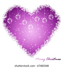 Christmas love background