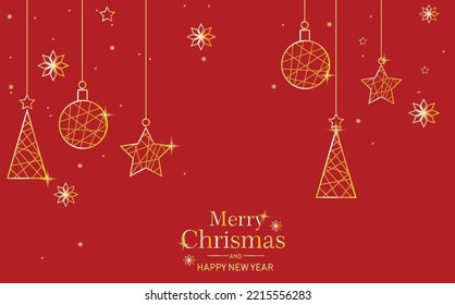 christmas luxury background with space area
