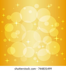 Christmas magic of sunlight. Festive vector illustration is perfect for packaging paper, wrapping packages, invitations, greeting card, backdrop, web design, etc. Square location.