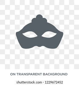 christmas Mask icon. christmas Mask design concept from Christmas collection. Simple element vector illustration on transparent background.